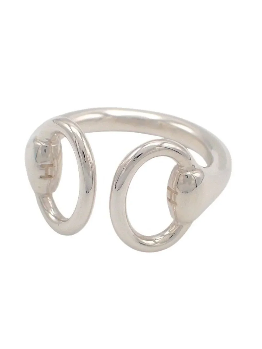 Hermes Nausicaa Horsebit Actual Ring Included 925 Sterling Silver 51